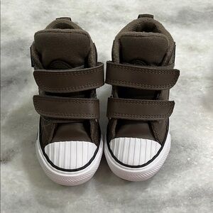 Toddler Converse Brown High-Top Sneakers